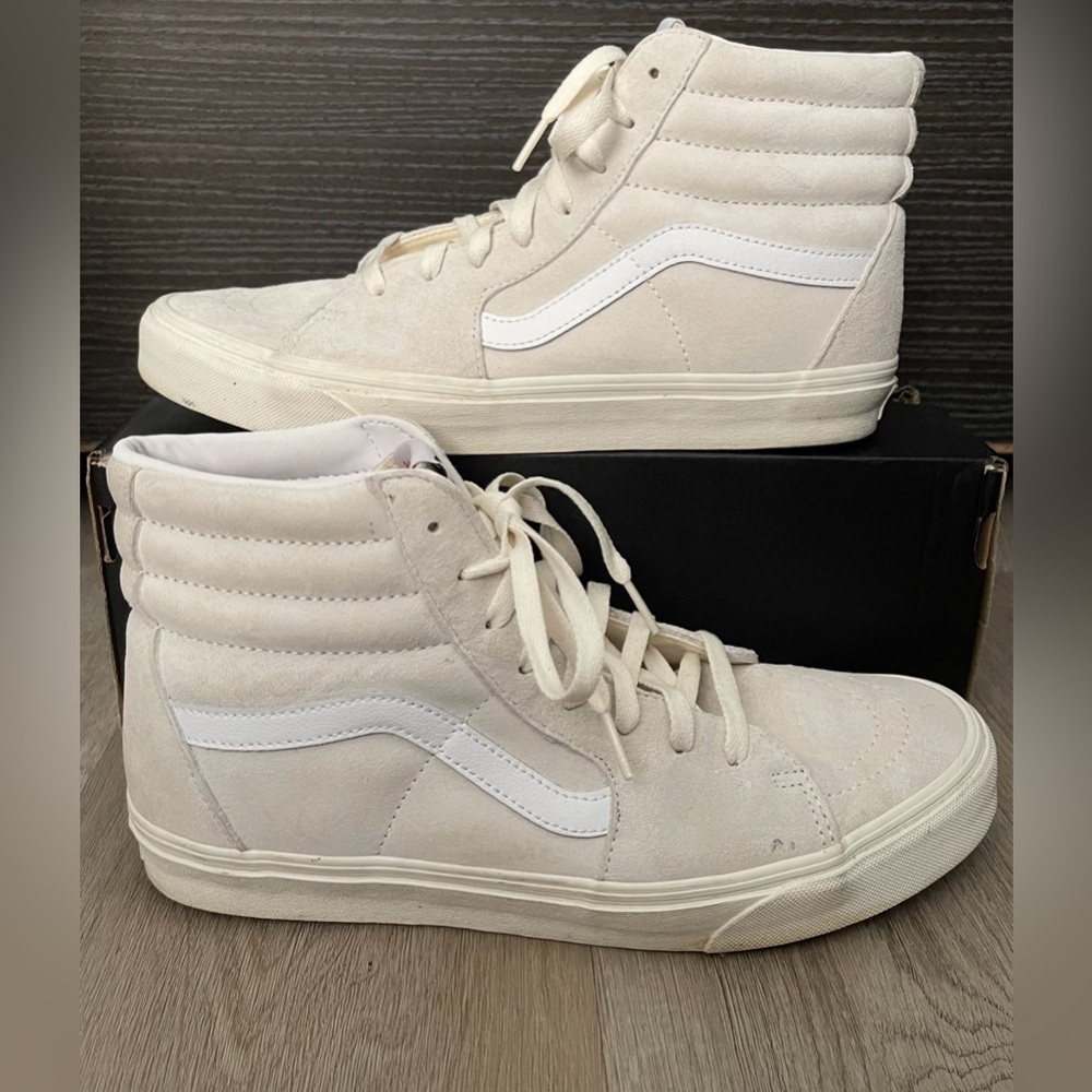 Vans Sk8 Hi Suede Sneakers - Men’s 10 / Women’s 11.5